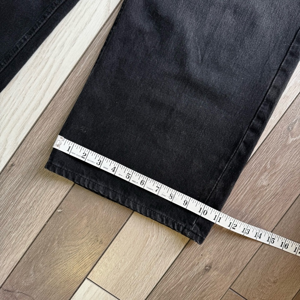 Zara Women’s Classic Black Wide-Leg Jeans | Size: 6 | Good Condition - Picture 4 of 7